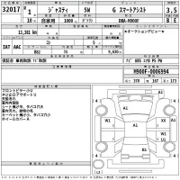 Subaru JUSTY лот № 32017 оценка 3.5  с аукциона в Японии 2