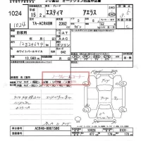 Toyota ESTIMA лот № 1024 оценка 3.5  с аукциона в Японии 2