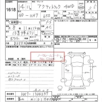Honda ACTY TRUCK лот № 1618 оценка 3.5  с аукциона в Японии 3