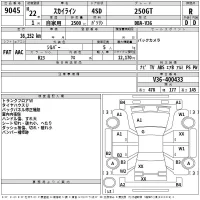 Nissan SKYLINE лот № 9045 оценка R  с аукциона в Японии 2