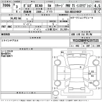 Volvo XC40 лот № 7006 оценка 4.5  с аукциона в Японии 2