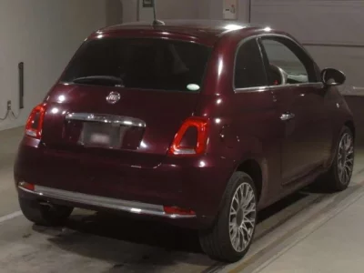 Fiat 500  с аукциона в Японии
