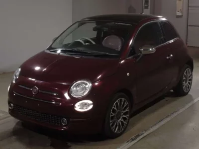 Fiat 500  с аукциона в Японии
