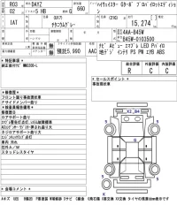 Nissan DAYZ лот № 8015 оценка R  с аукциона в Японии 5