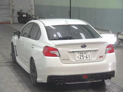 Subaru WRX  с аукциона в Японии