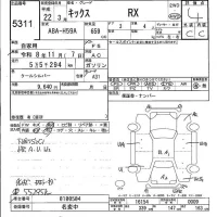 Nissan KIX лот № 5311 оценка 4  с аукциона в Японии 5