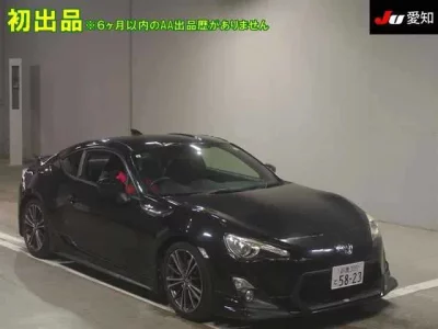 Toyota 86  с аукциона в Японии