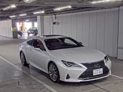 Lexus RC  с аукциона в Японии