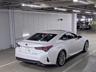 Lexus RC  с аукциона в Японии