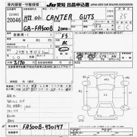 Mitsubishi CANTER лот № 20046 оценка 3  с аукциона в Японии 8