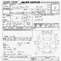Mitsubishi CANTER лот № 7009 оценка R  с аукциона в Японии 9