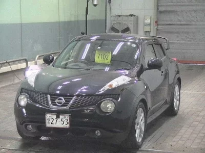 Nissan JUKE  с аукциона в Японии