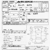 Mitsubishi CANTER лот № 20127 оценка 3  с аукциона в Японии 7