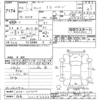 Toyota VITZ лот № 7174 оценка 3.5  с аукциона в Японии 4