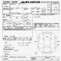 Mitsubishi CANTER лот № 20153 оценка 3.5  с аукциона в Японии 9