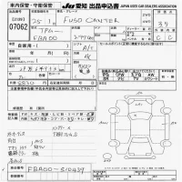 Mitsubishi CANTER лот № 7062 оценка 3.5  с аукциона в Японии 9