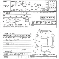 Mercedes-Benz B CLASS лот № 7236 оценка 3.5  с аукциона в Японии 3