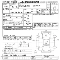 Mitsubishi CANTER лот № 7073 оценка 3.5  с аукциона в Японии 6