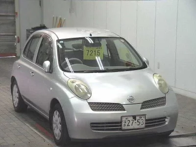 Nissan MARCH  с аукциона в Японии
