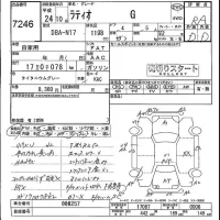 Nissan LATIO лот № 7246 оценка RA  с аукциона в Японии 4