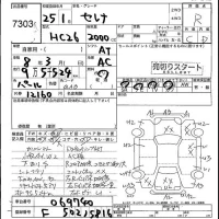 Nissan SERENA лот № 7303 оценка R  с аукциона в Японии 2