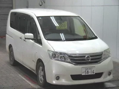 Nissan SERENA  с аукциона в Японии