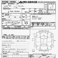Mitsubishi CANTER лот № 8043 оценка 3.5  с аукциона в Японии 9