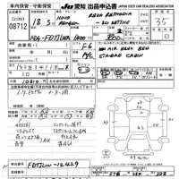 Hino RANGER лот № 8712 оценка 3.5  с аукциона в Японии 11