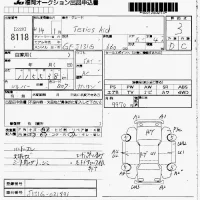 Daihatsu TERIOS KID лот № 8118 оценка 3  с аукциона в Японии 7