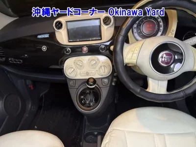 Fiat 500  с аукциона в Японии