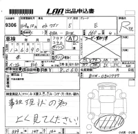 Mitsubishi EK WAGON лот № 9306 оценка R  с аукциона в Японии 5