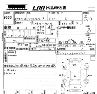 Honda VAMOS лот № 9330 оценка 3.5  с аукциона в Японии 2