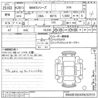 BMW 3-Series лот № 25103 оценка 4  с аукциона в Японии 10