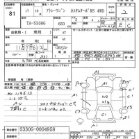 Daihatsu Atrai Wagon лот № 81 оценка 2  с аукциона в Японии 4