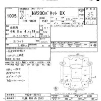 Nissan NV200 лот № 1005 оценка 3.5  с аукциона в Японии 9