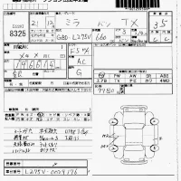 Daihatsu MIRA лот № 8325 оценка 3.5  с аукциона в Японии 2