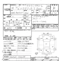 Toyota CROWN лот № 1029 оценка R  с аукциона в Японии 10