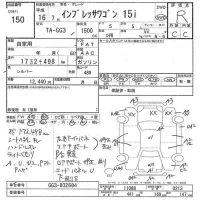 Subaru IMPREZA лот № 150 оценка R  с аукциона в Японии 7