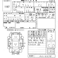 Daihatsu ATRAI VAN лот № 1187 оценка 3  с аукциона в Японии 6