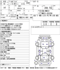 Nissan ELGRAND лот № 8008 оценка 3  с аукциона в Японии 5