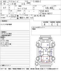 Nissan BLUEBIRD лот № 8018 оценка R  с аукциона в Японии 5