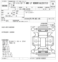 Daihatsu MIRA E S лот № 6098 оценка RA  с аукциона в Японии 2