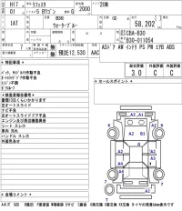 Nissan LAFESTA лот № 8531 оценка 3  с аукциона в Японии 4