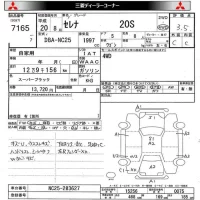 Nissan SERENA лот № 7165 оценка 3.5  с аукциона в Японии 3