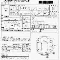 Toyota PIXIS VAN лот № 75 оценка R  с аукциона в Японии 7
