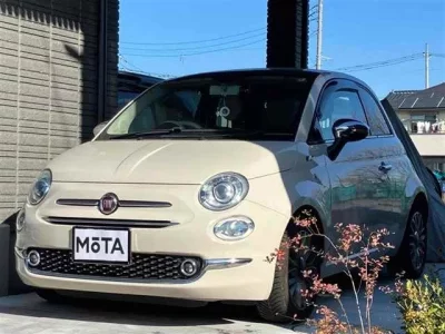Fiat 500  с аукциона в Японии