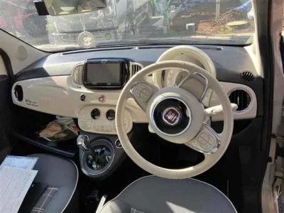 Fiat 500  с аукциона в Японии