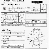 Toyota LAND CRUISER PRADO лот № 105 оценка 3.5  с аукциона в Японии 7