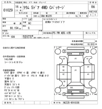 Toyota RAUM лот № 1029 оценка RA  с аукциона в Японии 5