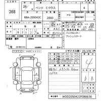 Mercedes-Benz C CLASS лот № 368 оценка 4  с аукциона в Японии 5